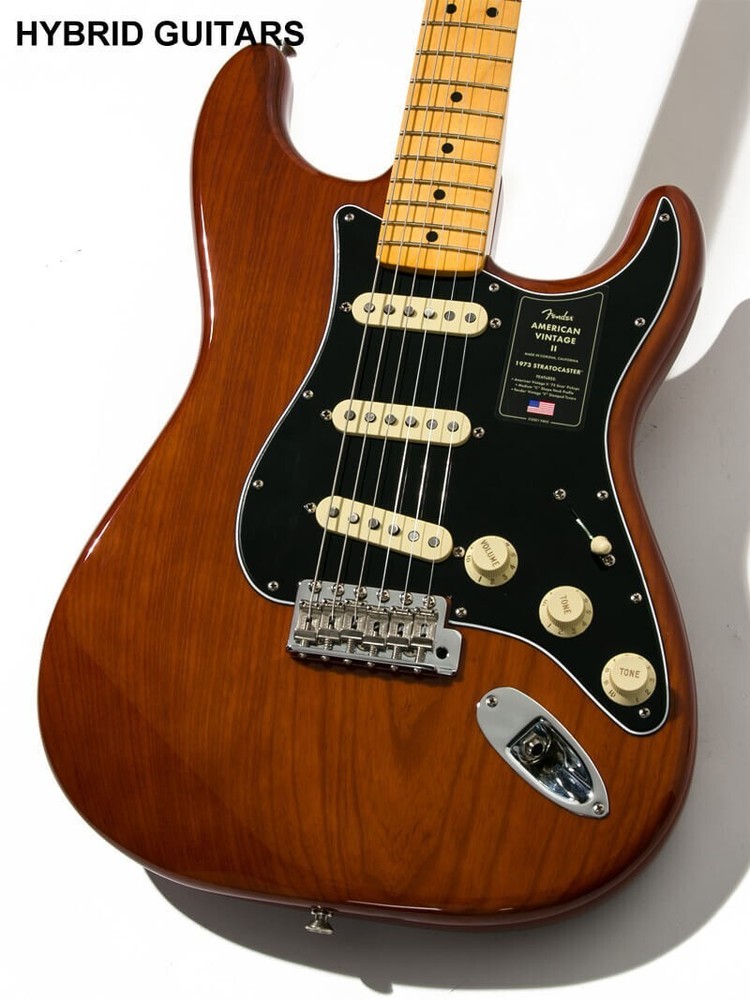 Fender American Vintage II 1973 Stratocaster Maple Mocha 2022 Electric Guitar