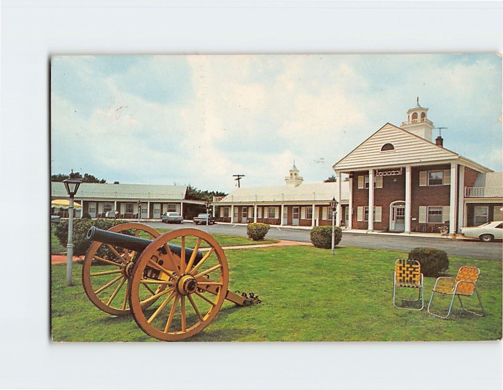Postcard Martha Washington Motel Waldorf Maryland USA