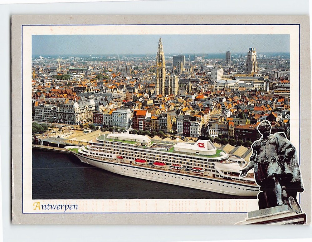 Postcard Antwerp Belgium