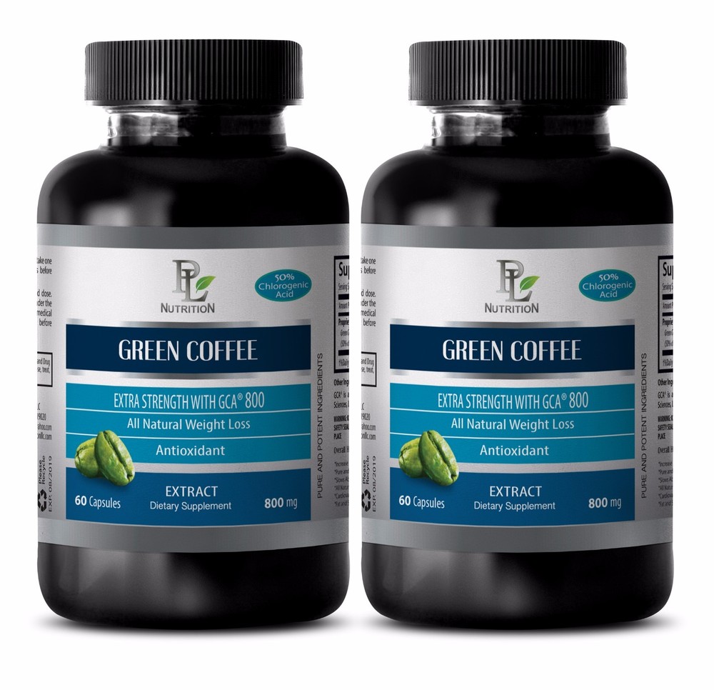 Weight loss for women GREEN COFFEE  EXTRACT 800mg Anti-aging effects 2B