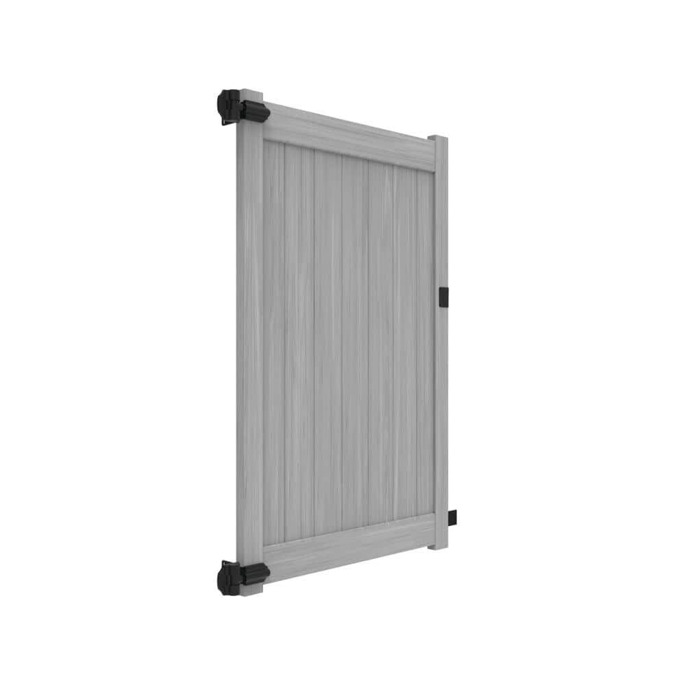 Coastal Cedar 4x6ft Vinyl Fence Gate Kit by Bryce