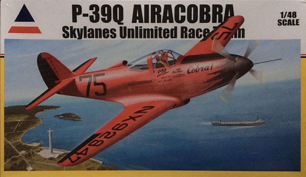 Accurate Miniatures 1/48 P-39Q Airacobra Skylanes Unlimited Race Team kit # 0408-image