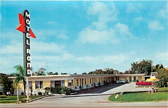 FL, Saint Petersburg, Florida, Motel Rand, Dexter Press 74496-C