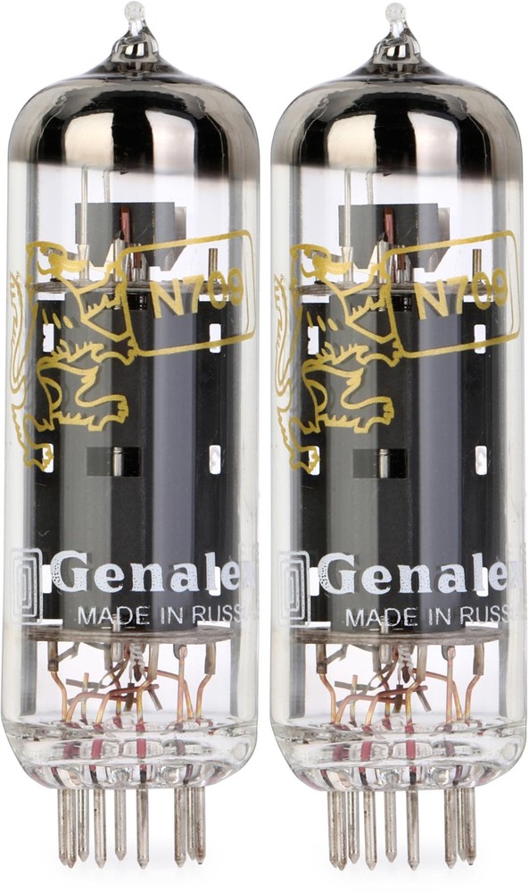 Genalex Gold Lion EL84 Power Tubes - Matched Duet (2-pack) Bundle