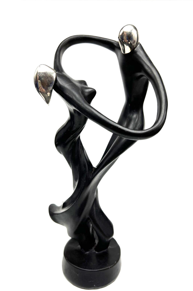 Dancing Couple Figurine Sculpture Art Ornament Statue Home Table Decor  1
