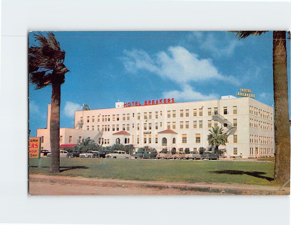 Postcard Breakers Hotel Corpus Christi Texas USA