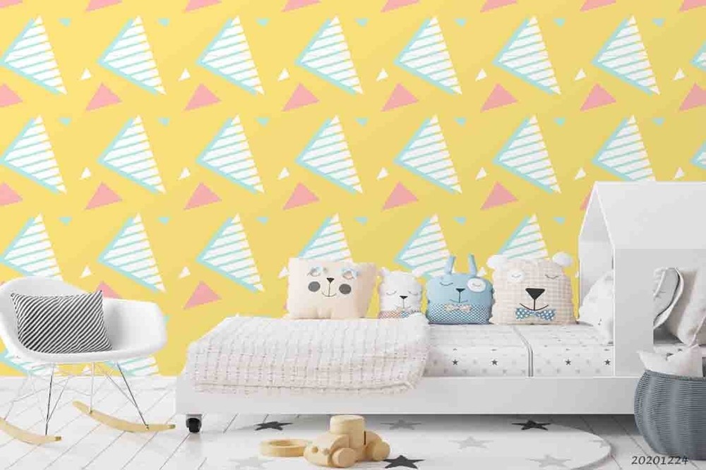 3D Geometric Shapes Pattern Wall Murals Wallpaper Murals Wall Sticker 7