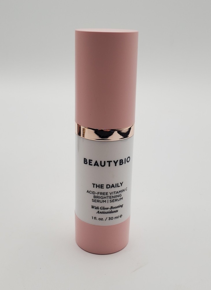 Beauty Bio The Daily Acid Free Vitamin C Brightening Serum 2 fl oz New No Box-image