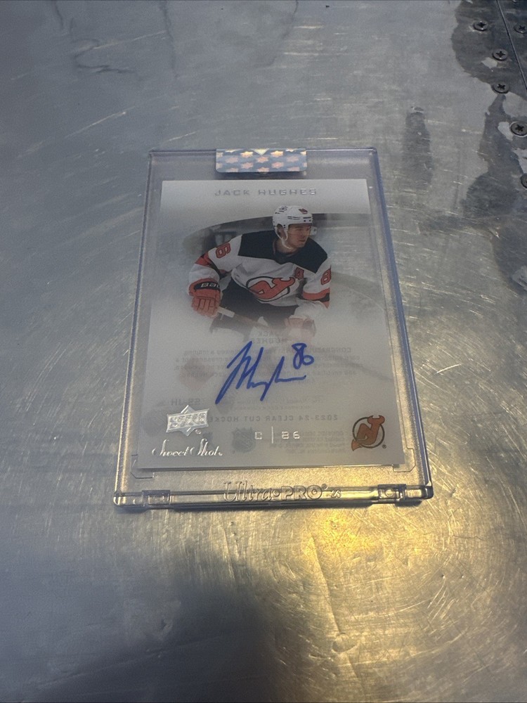 Jack Hughes Sweet Shots Clear Cut Auto