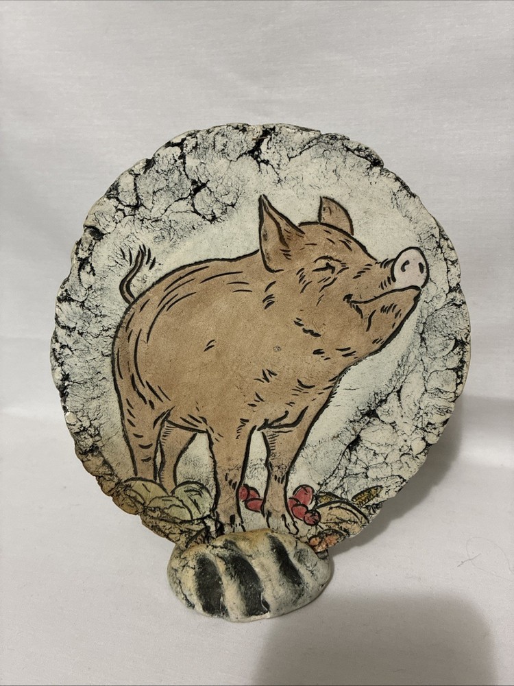 Mt. St. Helen Ash ,  Shapes Of Clay Handcrafted By Stan  Happy Pig Farm life
