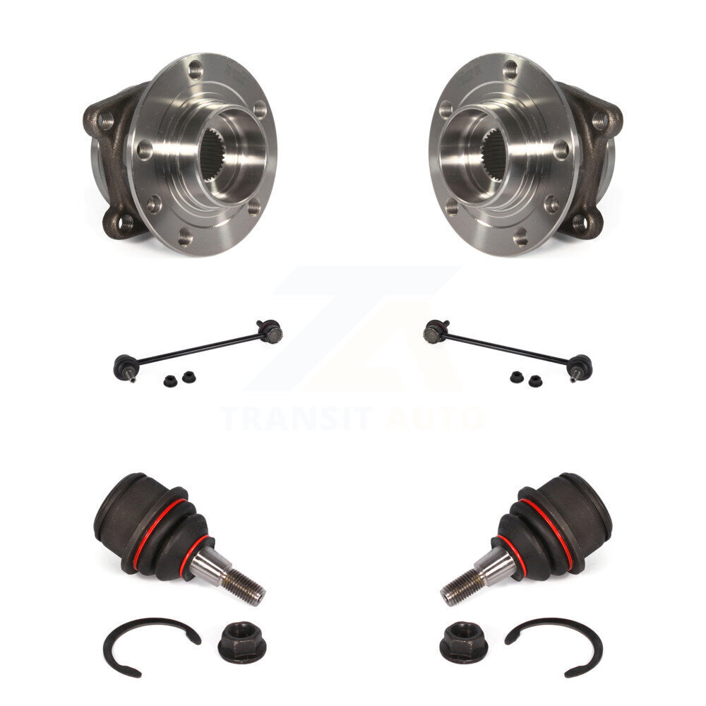 Front Bearing Lower Ball Joint  Sway Bar Stabilizer Link Kit For Jeep Chero