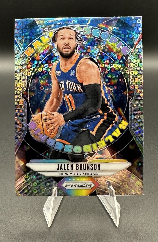 2024-25 Panini Prizm Jalen Brunson Kaleidoscopic Fast Break #9 Knicks