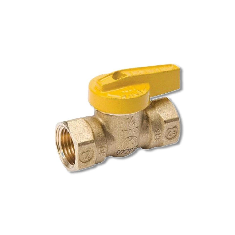 Homewerks 1/2 in Brass FIP Gas Ball Valve VGV1LHB3