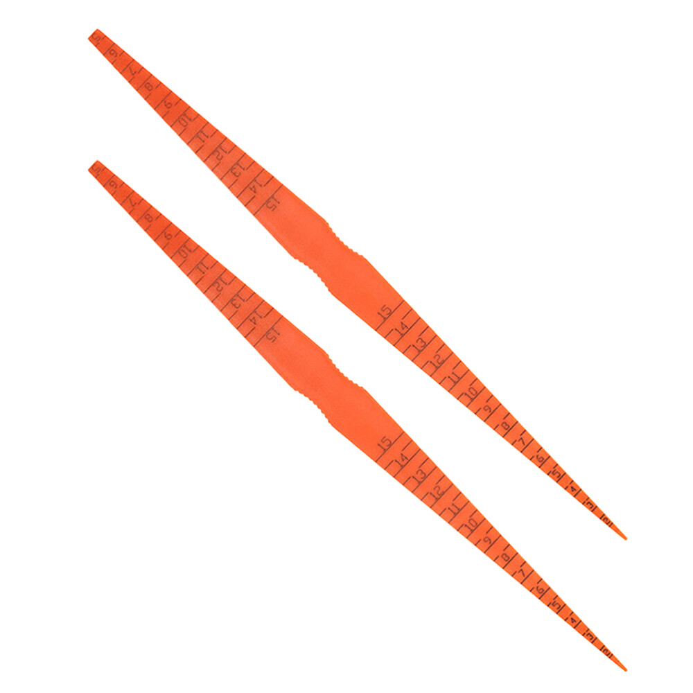 2 Pcs Measuring Tool Car Engine Door Ruler Auto Seat Filler