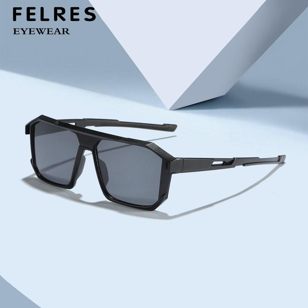 Square Sport Sunglasses Unisex Fashion UV400 Outdoor Shades