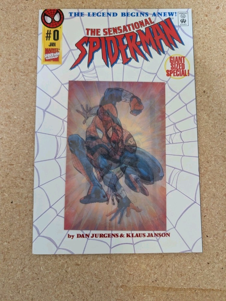 Sensational Spider-Man #0 Vol. 1 1996 Marvel Comics  High Grade Direct