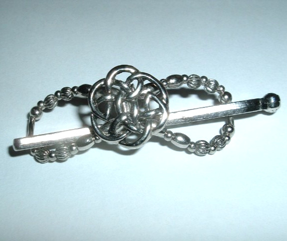 X Small Lilla Rose Celtic Flexi Hair Clip NWT
