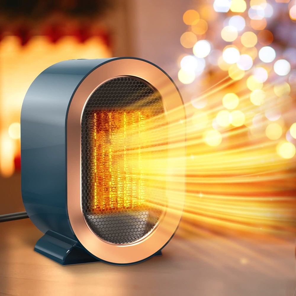 Space Heaters for Indoor Use, Portable Heater PTC Fast Heating, Electric Heat...
