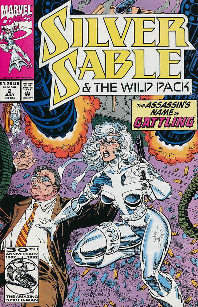 Silver Sable #2 VF; Marvel | we combine shipping