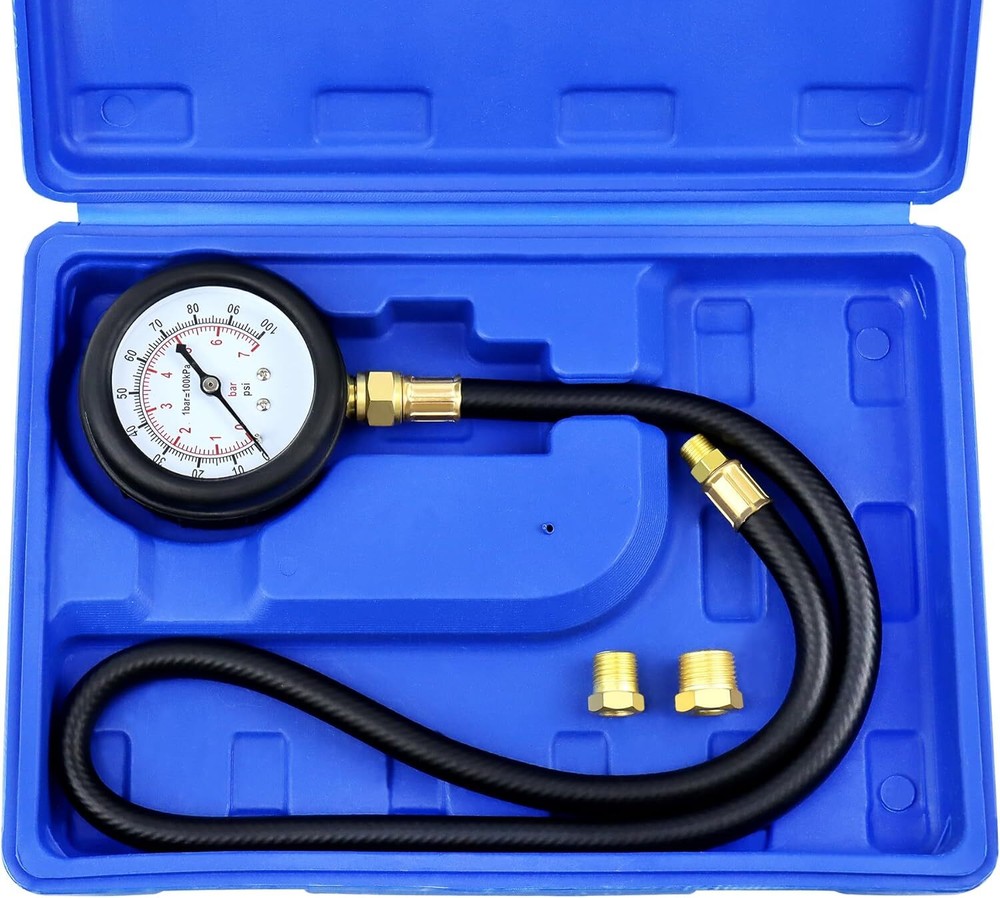 Professional 100psi Oil Pressure Tester Kit for Engine Diagnostics