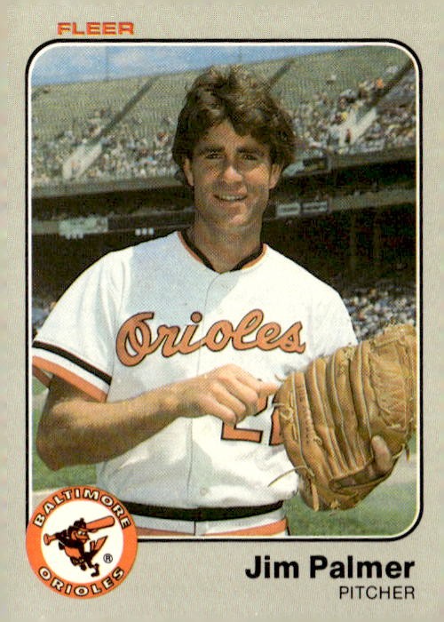 1983 Fleer #69 Jim Palmer