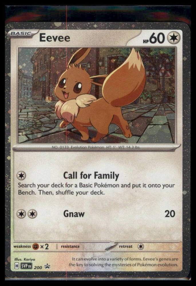 SV: Scarlet & Violet Promo Cards #SVP 200 Eevee