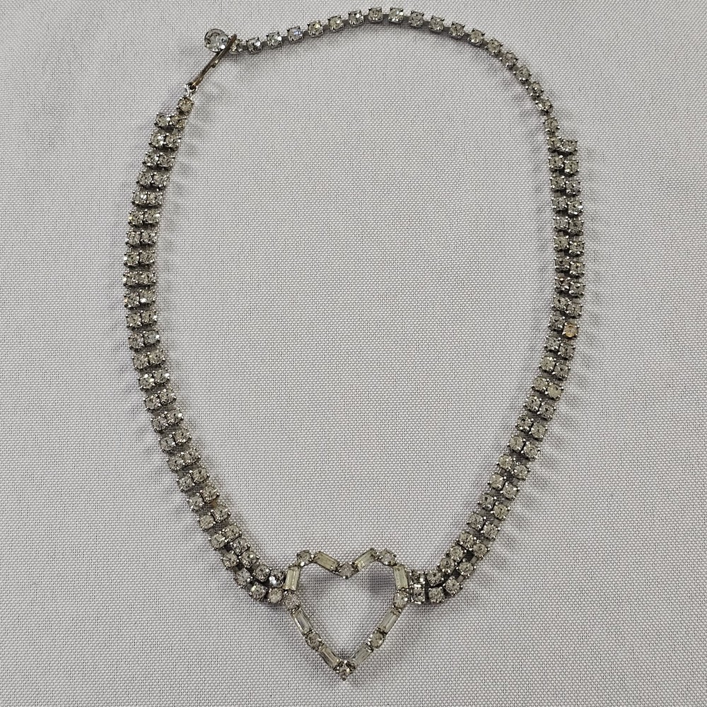 Vintage 1980s Clear 15.5