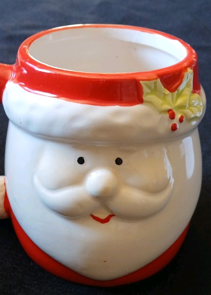 Vintage Royal Norfolk Mug Santa Claus Christmas Coffee Cup Holiday Hot Cocoa