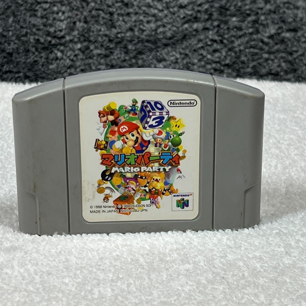 Mario Party 1 Japanese Version N64 Game Nintendo 64 US Seller