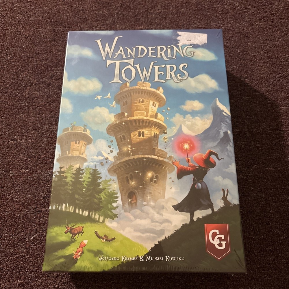Wandering Towers - Fantasy Board Game by Capstone Games - New & Sealed