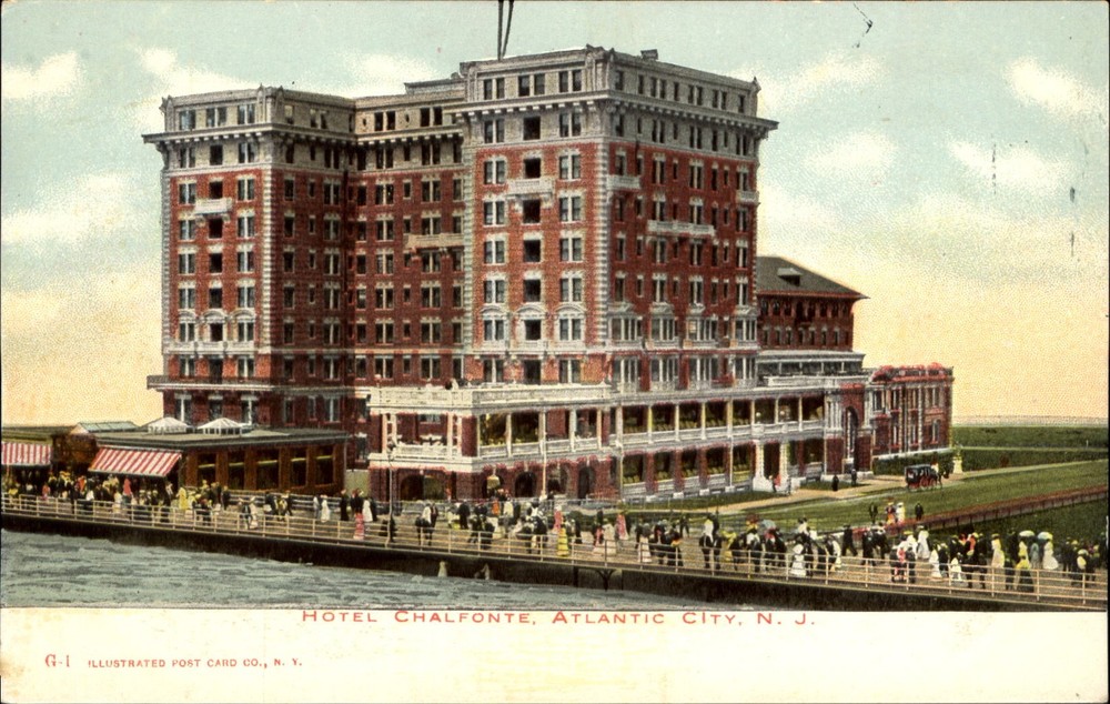 Hotel Chalfonte Atlantic City New Jersey NJ UDB c1905