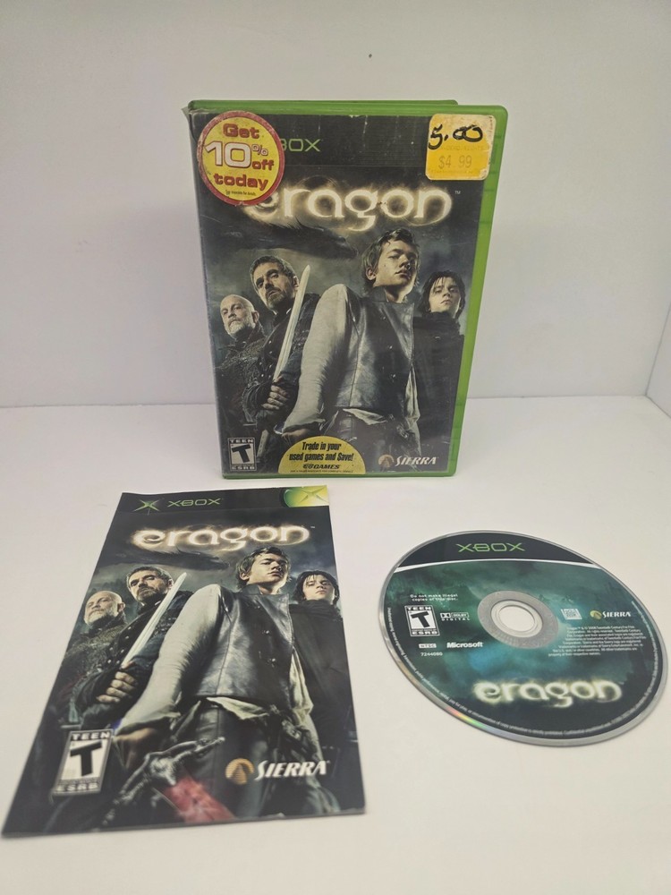 Eragon XBOX Game by Sierra