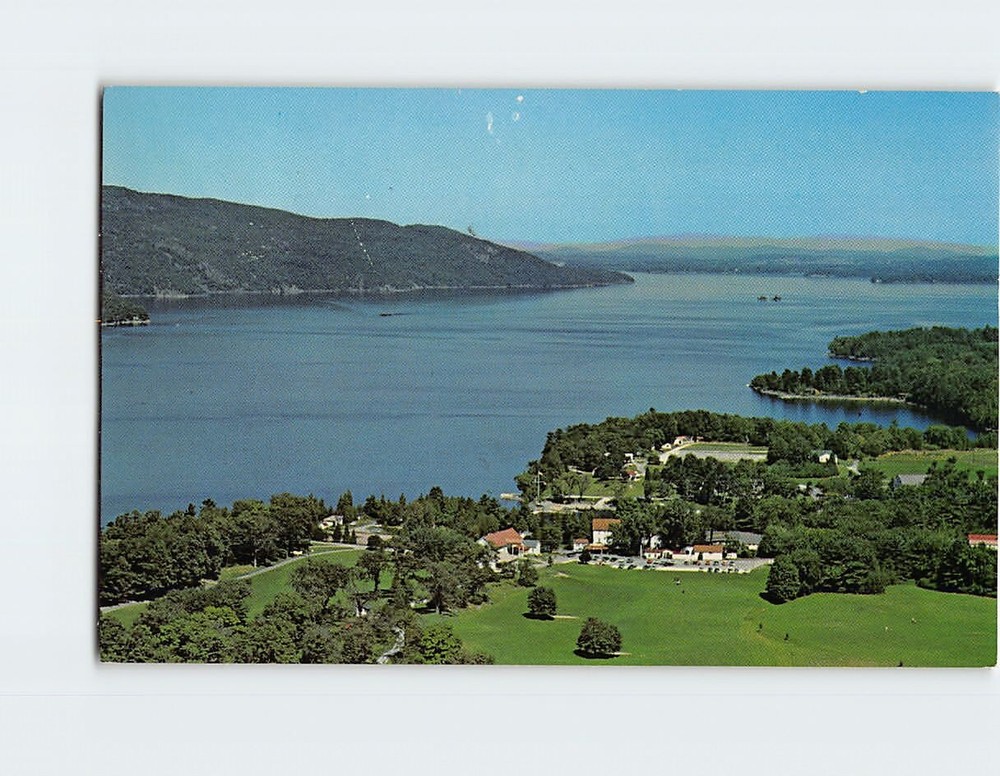 Postcard Basin Harbor Club Lake Champlain Vermont USA