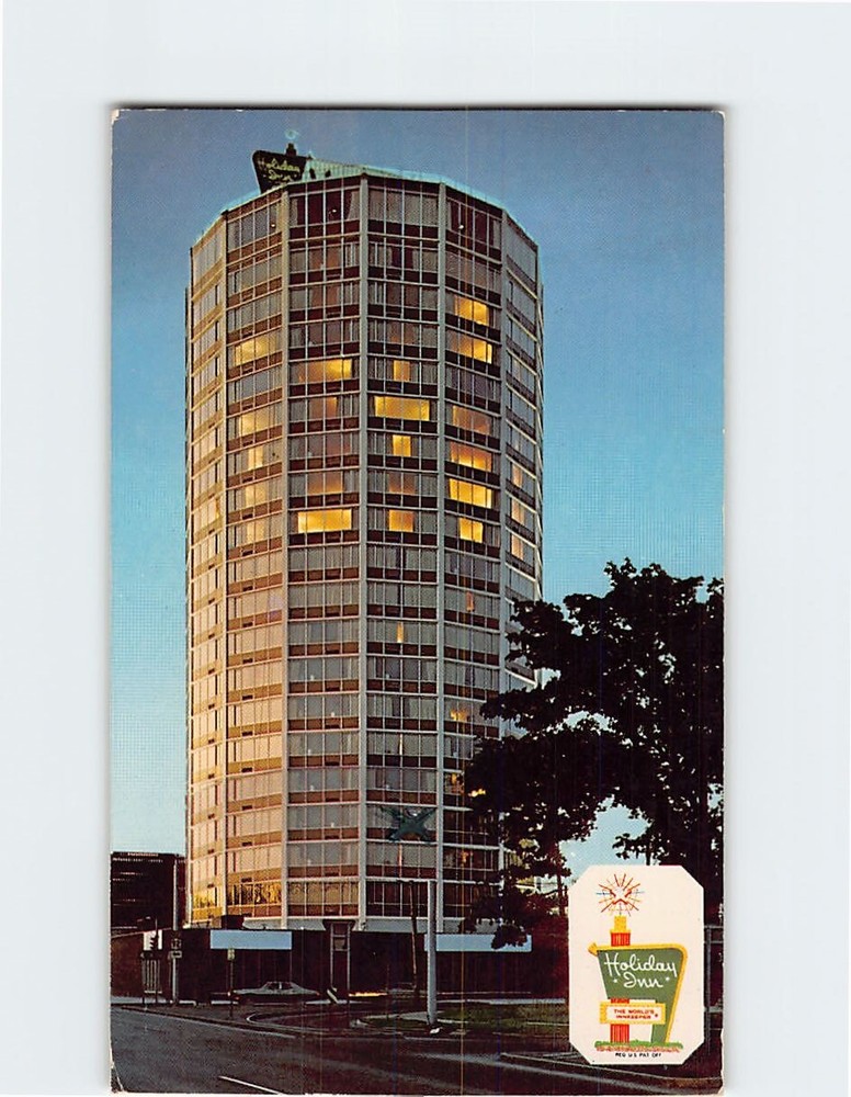 Postcard Holiday Inn Downtown Syracuse New York USA