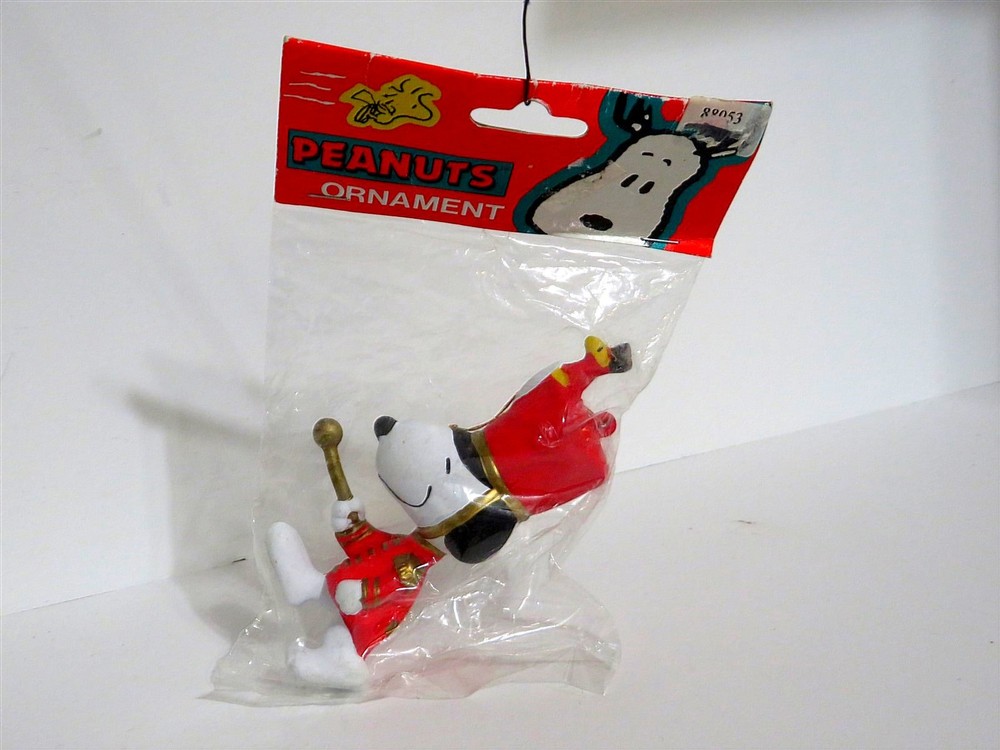 Snoopy Peanuts Charlie Brown Kurt Adler Christmas Ornament Figure Figurine