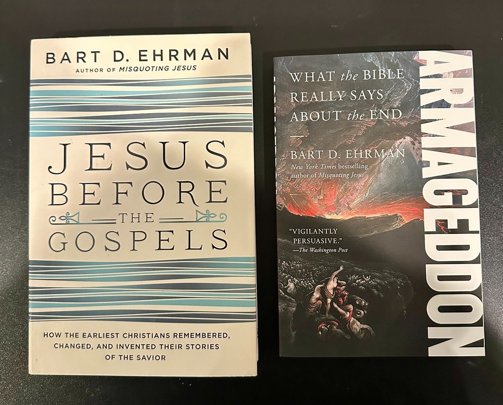 Jesus Before the Gospels + Armageddon: What the Bible Really Says by Bart Ehrman
