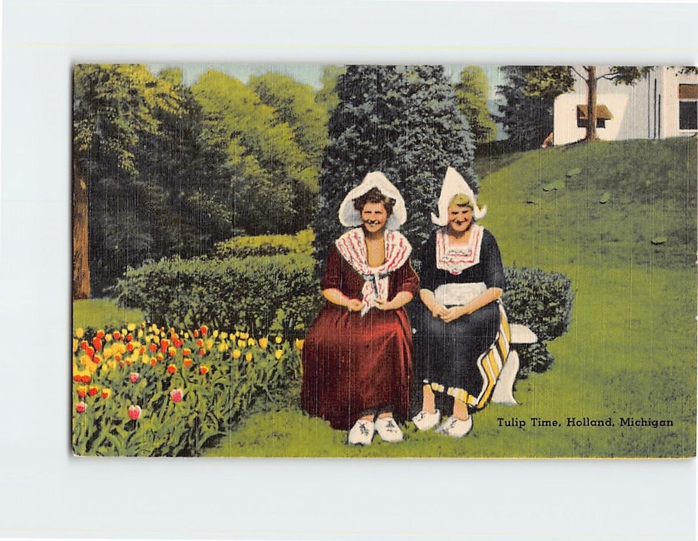 Postcard Tulip Time Holland Michigan USA