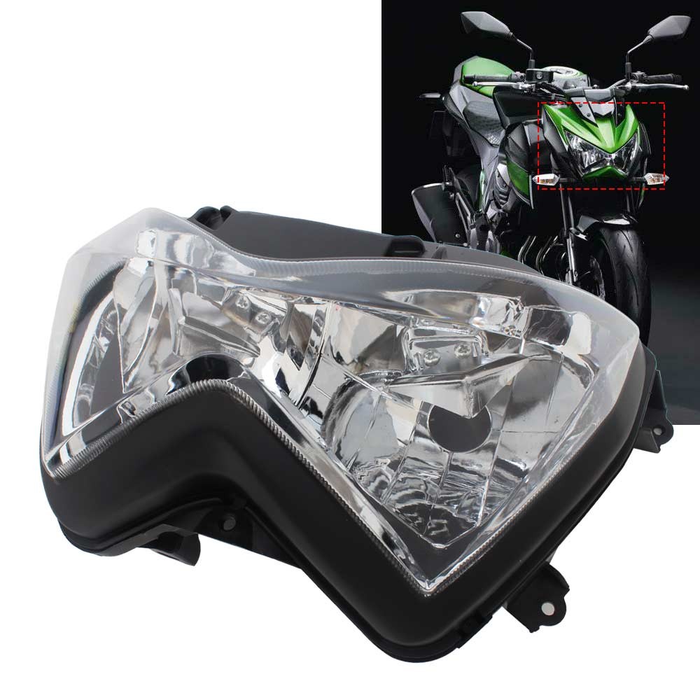 Front Headlight Lamp Assembly Housing Fit For Kawasaki Z800 Z300 Z250 2013-2016