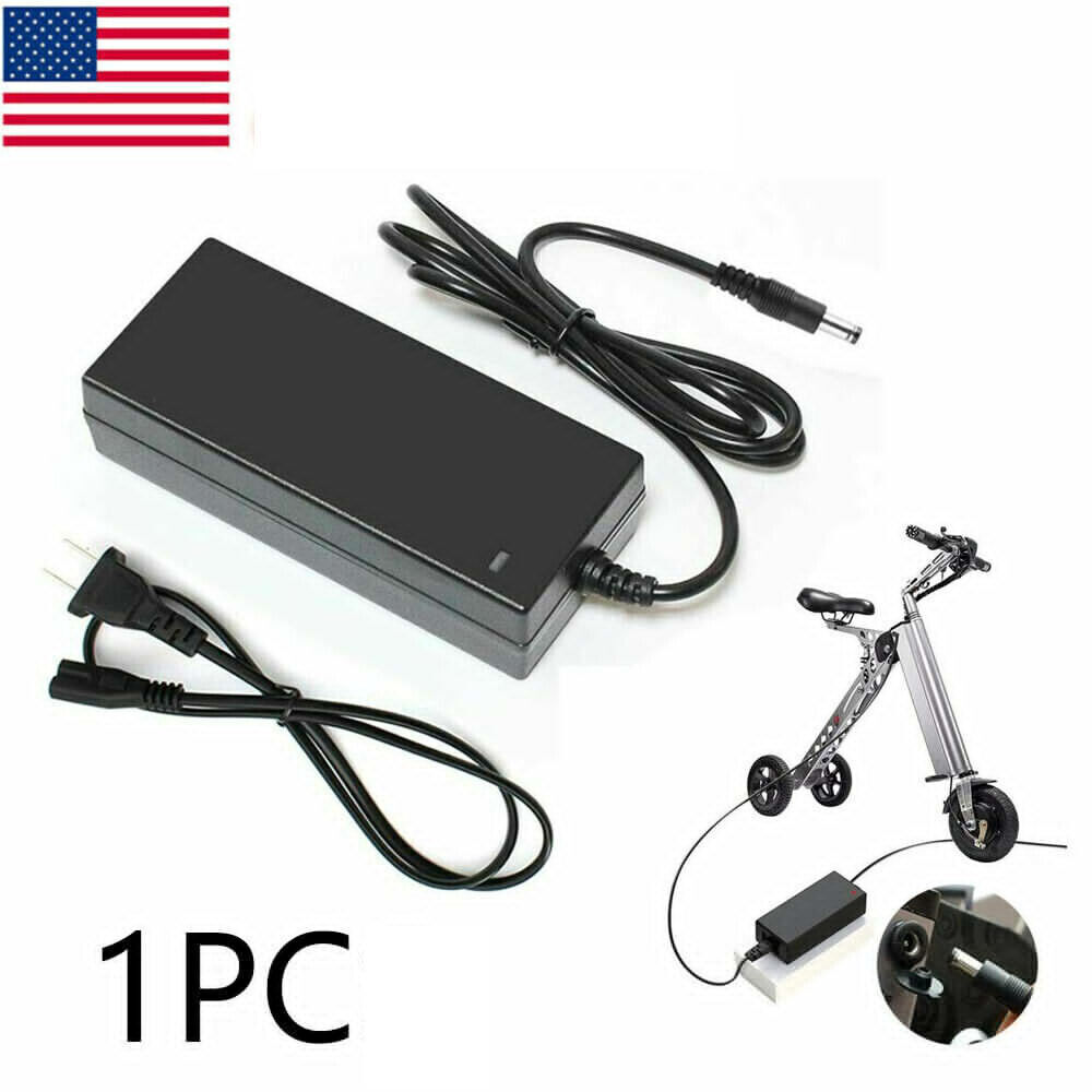 42V 2A charger for electric bike ebike 36V li-ion battery DC 5.5*2.1mm plug