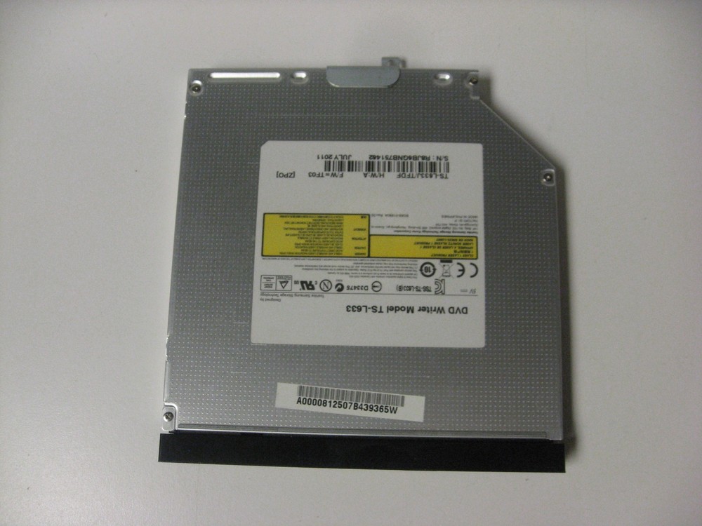 Toshiba L755-S5217 8X SATA DVD Burner Drive TS-L633J A000081250 A97-04