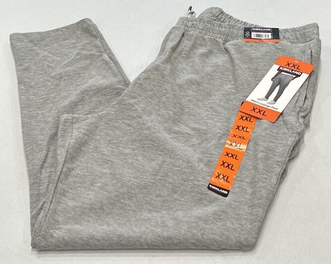 Мужские брюки для отдыха Kirkland Signature, серые, размер XXL