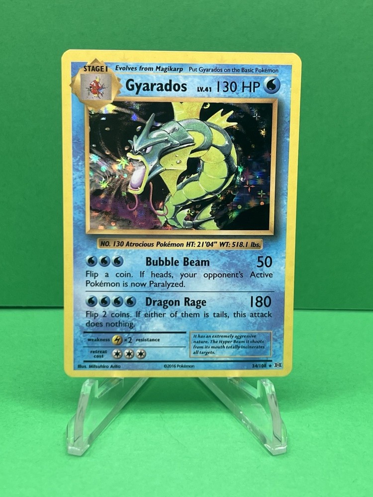 Gyarados 34/108 Evolutions Holo