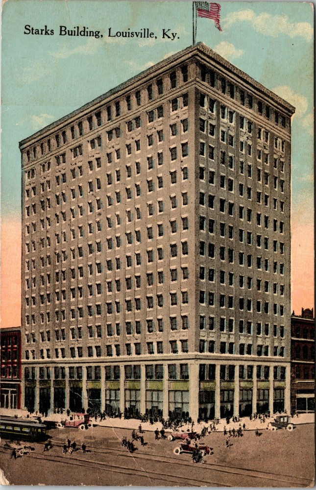 c1916 The Starks Building Louisville Kentucky Vintage Postcard