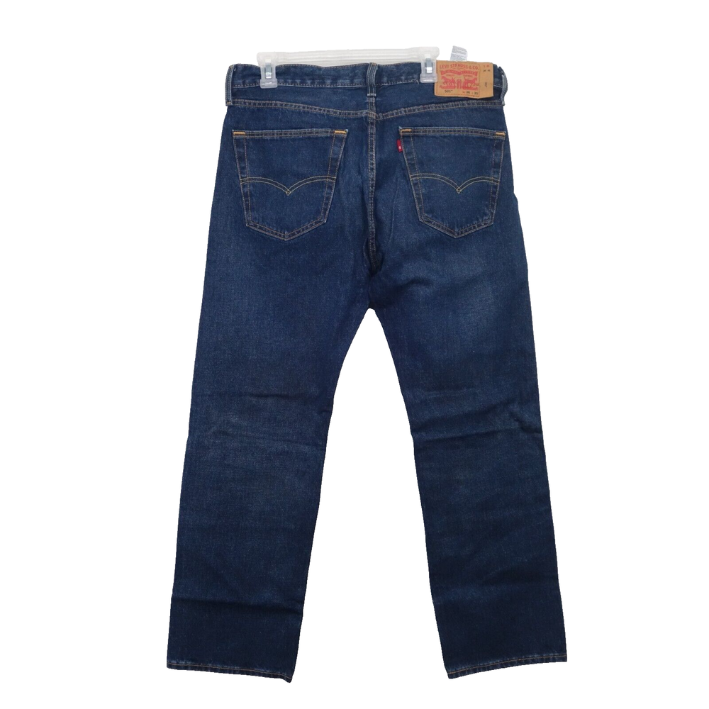 Levi's Mens Original 501 3402 Stonewash Button Fly Straight Denim Jeans 36 x 30