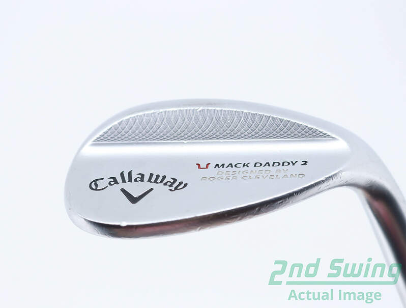 Callaway Mack Daddy 2 Chrome LW 58° Steel Stiff Right 34.75in Wedge