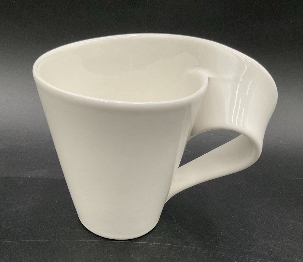 Villeroy & Boch New Wave Mug White 10 Oz. Coffee Cup 1748 Luxembourg