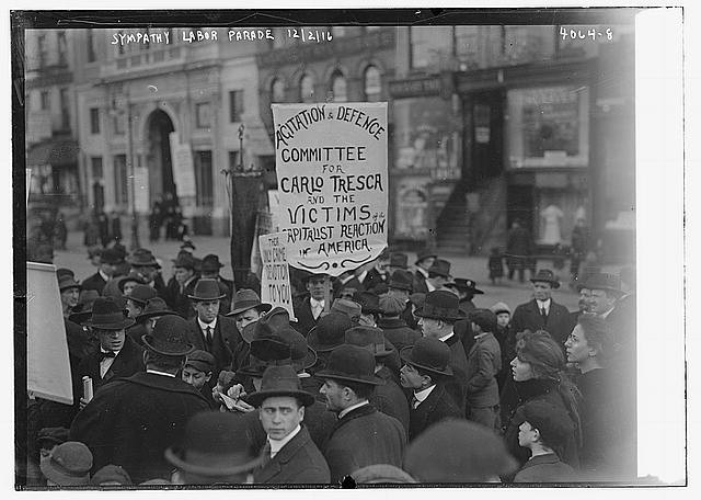 Photo:Parade Labor Sympathy 1916 --