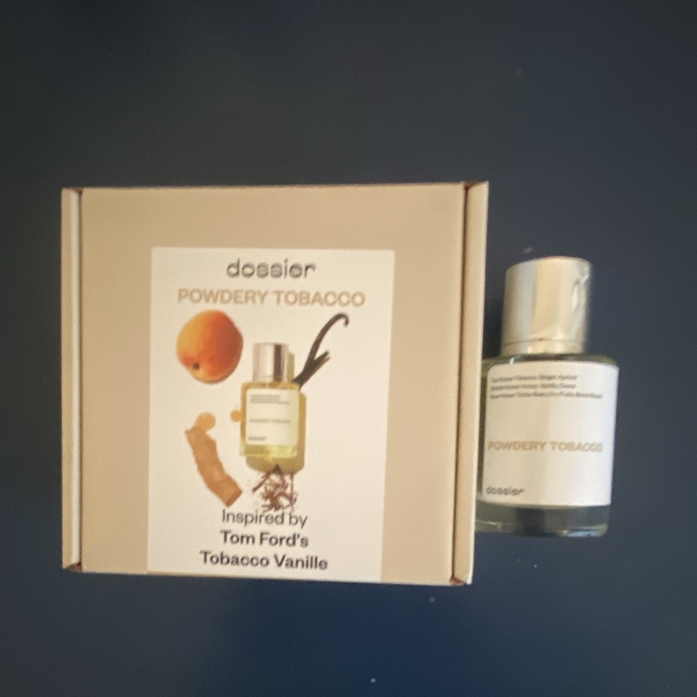 Dossier Powdery Tobacco Eau de Parfum Spray, 50 mL Regular Size
