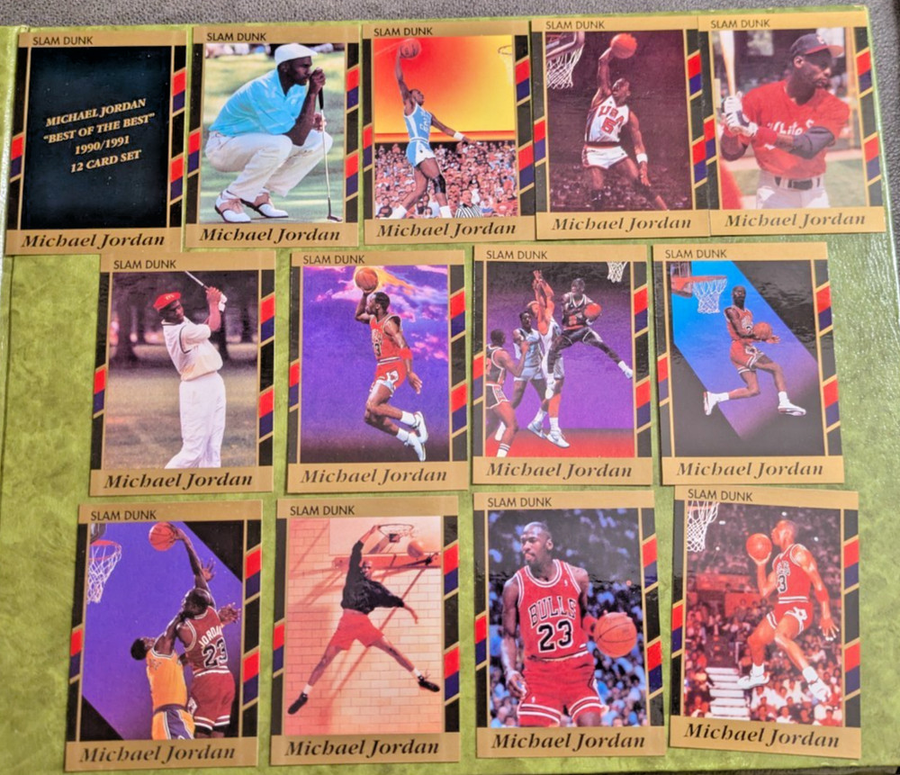 1990-91 Slam Dunk MICHAEL JORDAN 