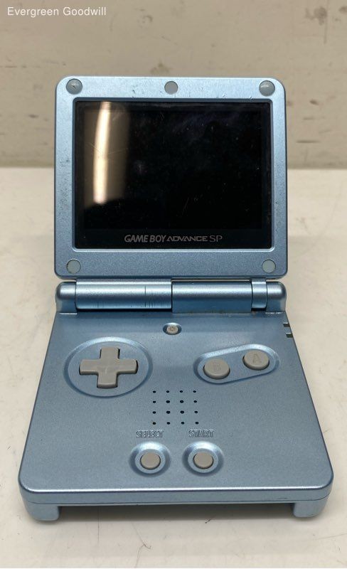 Nintendo Game Boy Advance SP – Pearl Blue – Handheld Console